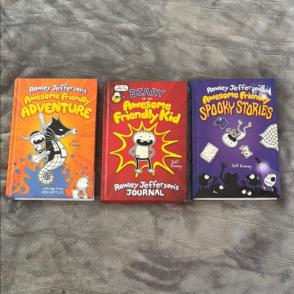 😄 Rowley Jefferson's Awesome Friendly Book Set of Three